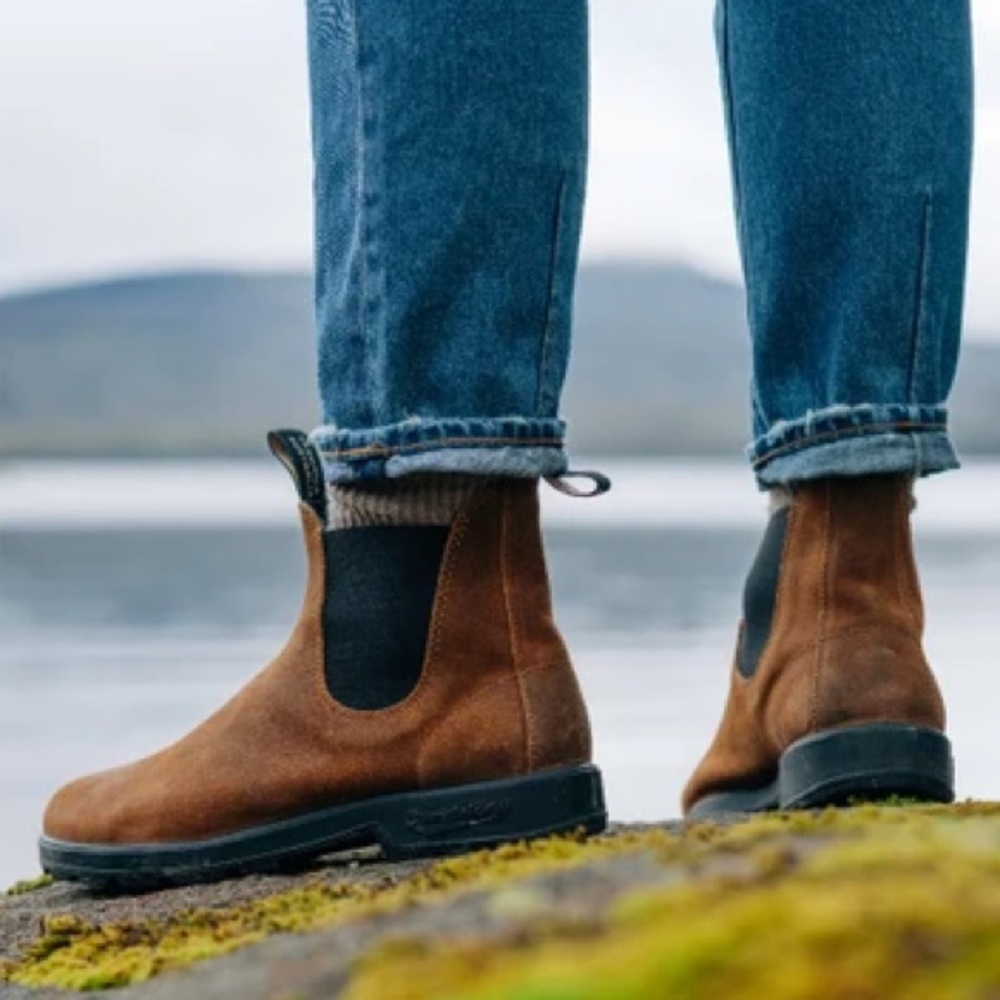 Blundstone #1911 Women’s Originals, Suedue boots in Tobacco